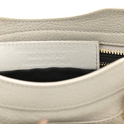 Balenciaga Chevre Gold Metallic Edge Hardware Mini City Gris Glace 7 of 12
