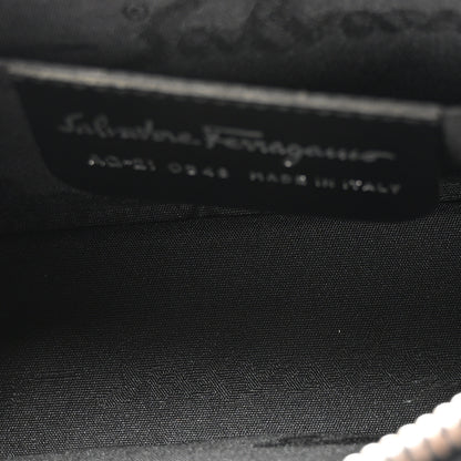 Salvatore Ferragamo Soft Calfskin Gancini Hobo Black 5 of 9