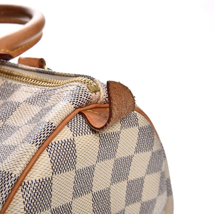 Louis Vuitton Damier Azur Speedy 30 39 of 39
