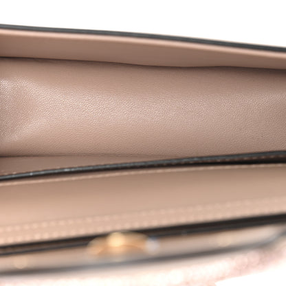 Valentino Garavani Calfskin Crystal Vlogo Small Loco Shoulder Bag Rose Cannelle 5 of 10