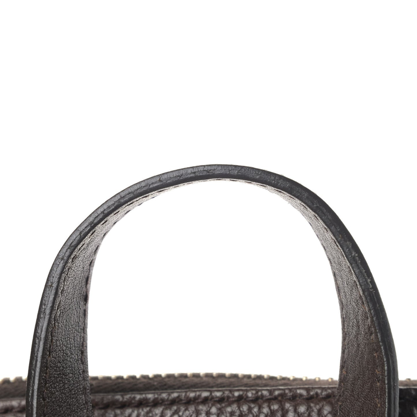 Monogram Medium Top Handle Bag Brown