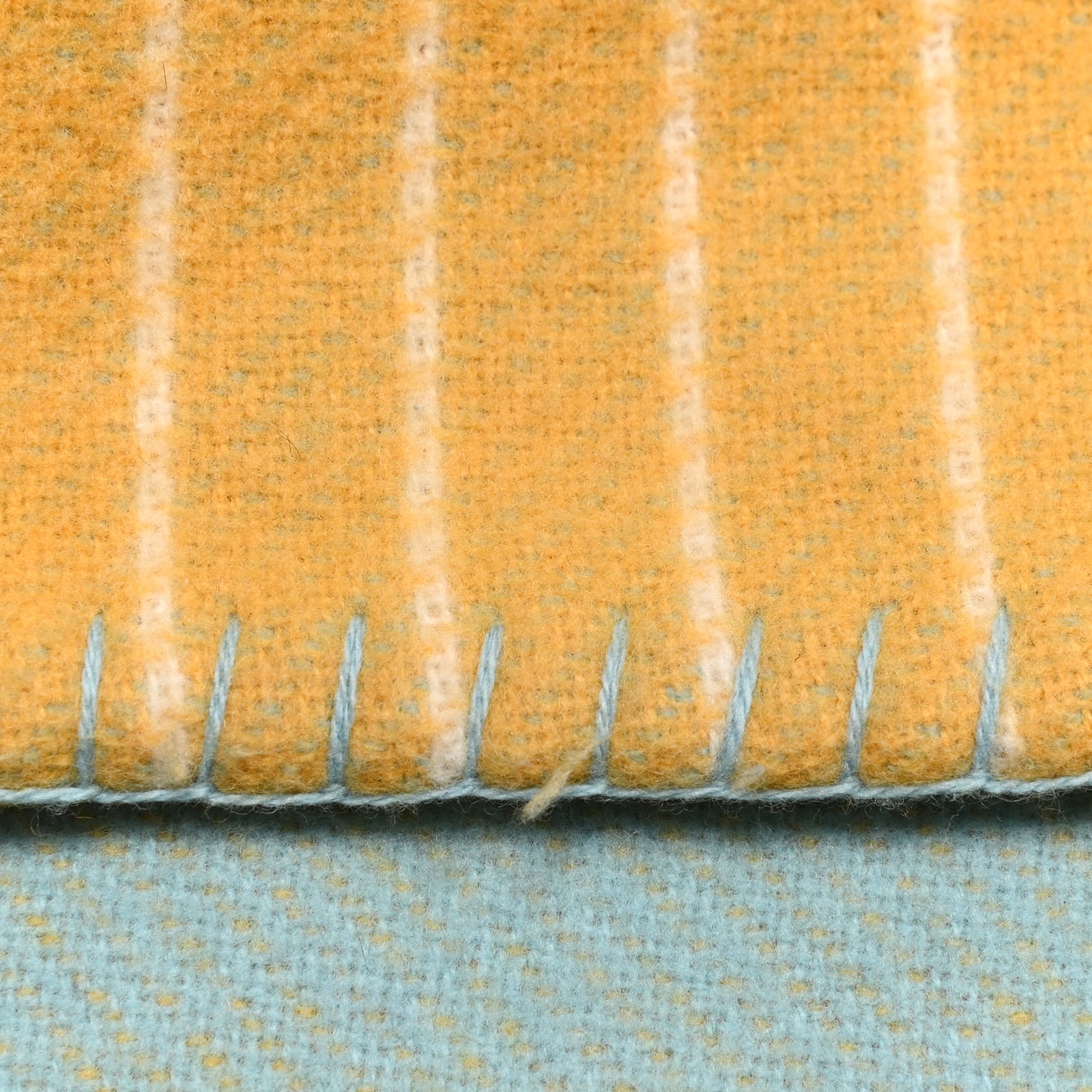 Wool Cashmere Avalon Passe-Passe Blanket Miel