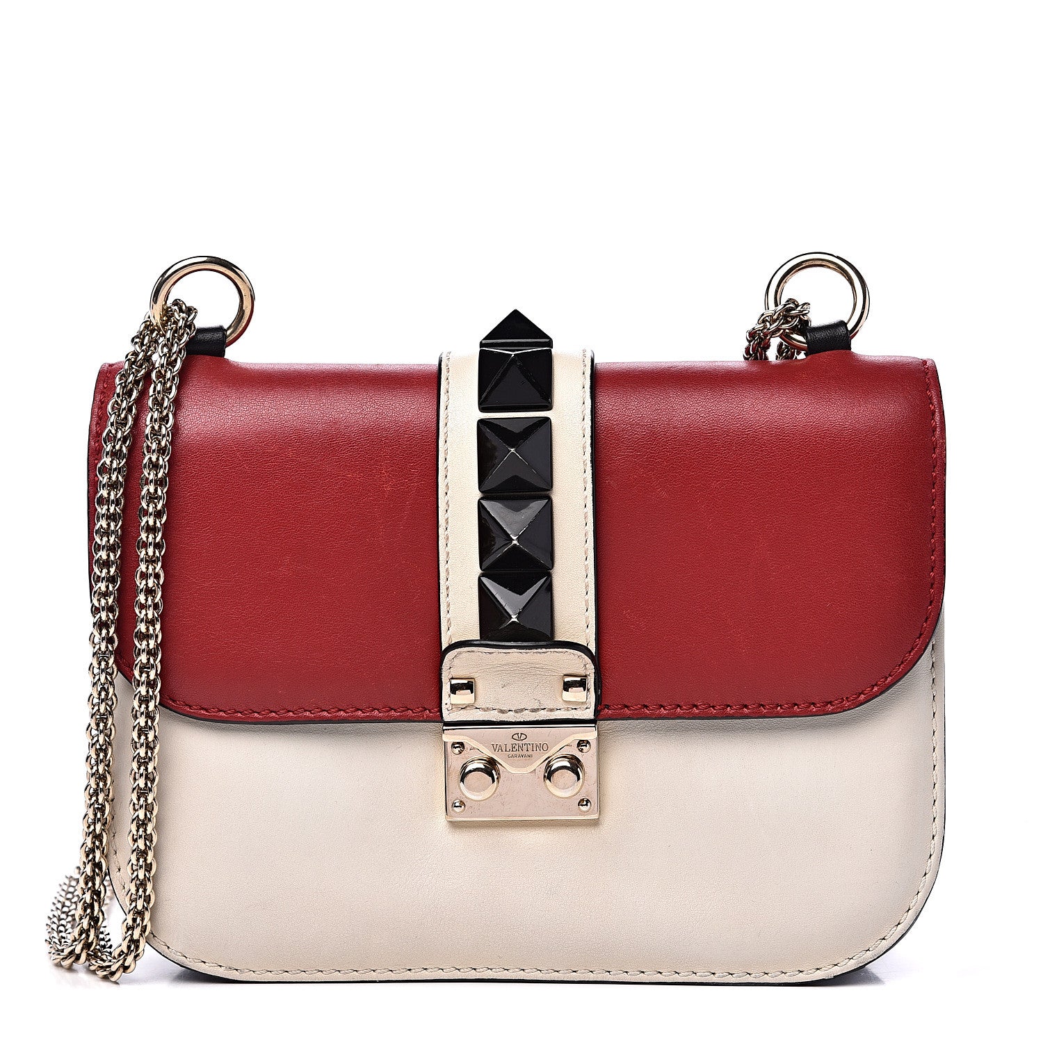 Valentino Garavani Vitello Small Glam Lock Rockstud Flap Multicolor 1 of 19