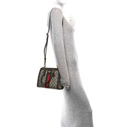 Gucci GG Supreme Monogram Small Ophidia Tote Bag Brown 2 of 10