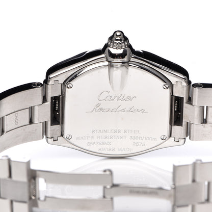 Cartier Stainless Steel 31mm Roadster Quartz Watch Pink 5 of 7