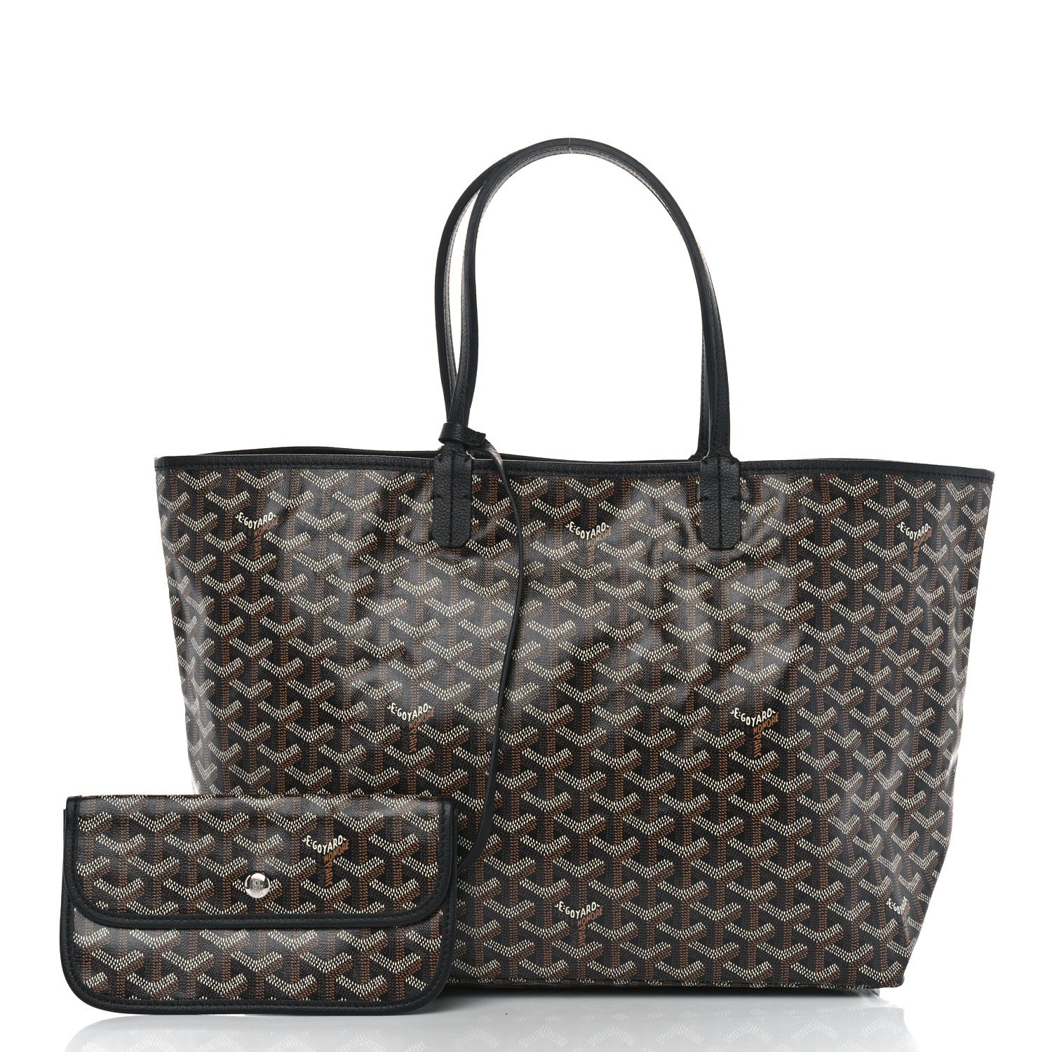 Goyard Goyardine Saint Louis PM Black 3 of 12