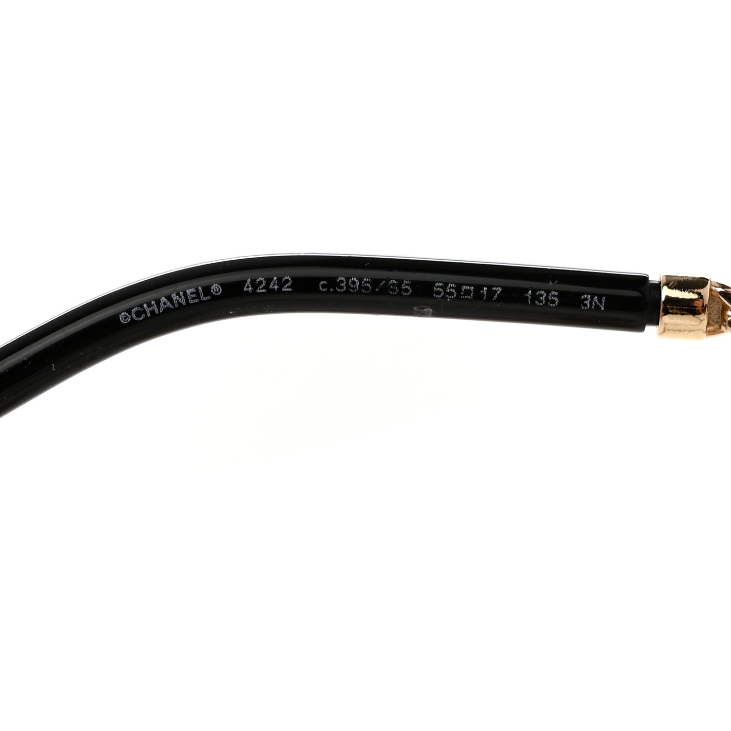 Chanel Chain Pantos Sunglasses 4242 Gold Brown 5 of 8