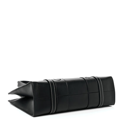 Chloe Calfskin Medium Woody Tote Black 4 of 9