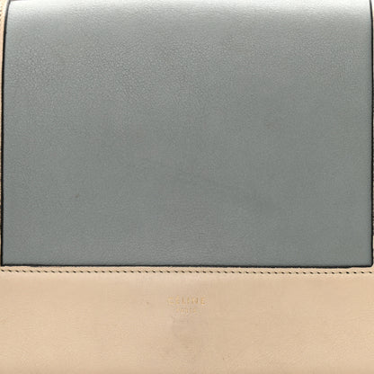 Celine Shiny Smooth Calfskin Medium Frame Shoulder Bag Grege Storm 8 of 19