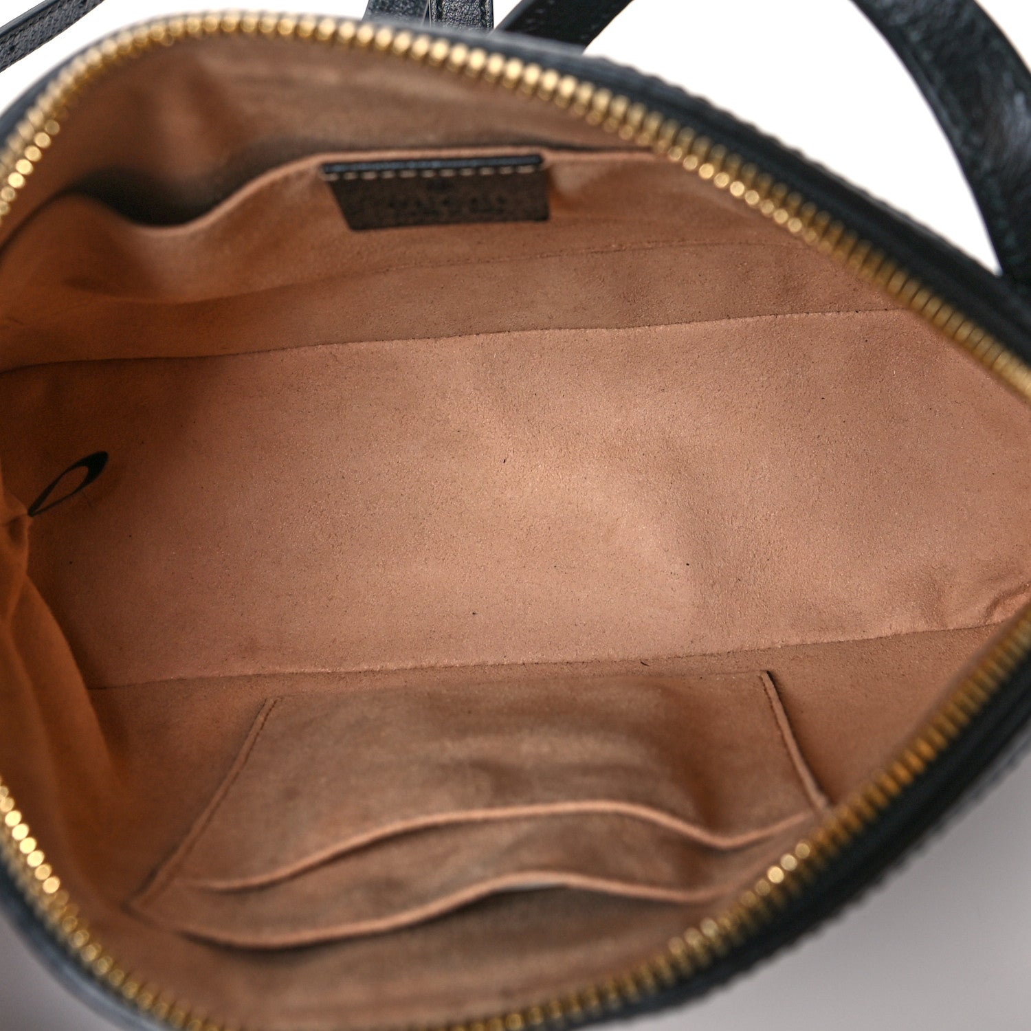 Gucci Calfskin GG Web Small Ophidia Dome Shoulder Bag Black 5 of 11