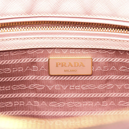 Prada Saffiano Small Galleria Double Zip Tote Orchidea 7 of 11