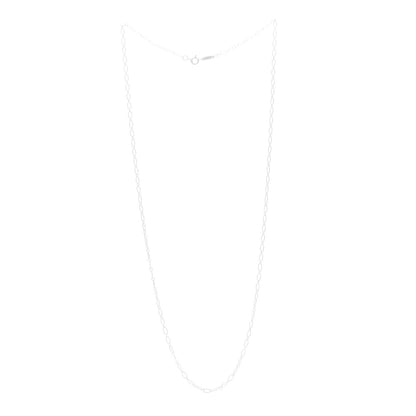 Tiffany Sterling Silver Oval Link Chain Necklace 24.5" 3 of 7