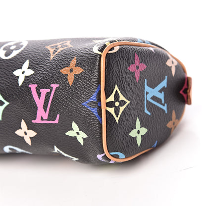 Louis Vuitton Monogram Multicolor Mini Sac HL Speedy Black 9 of 13
