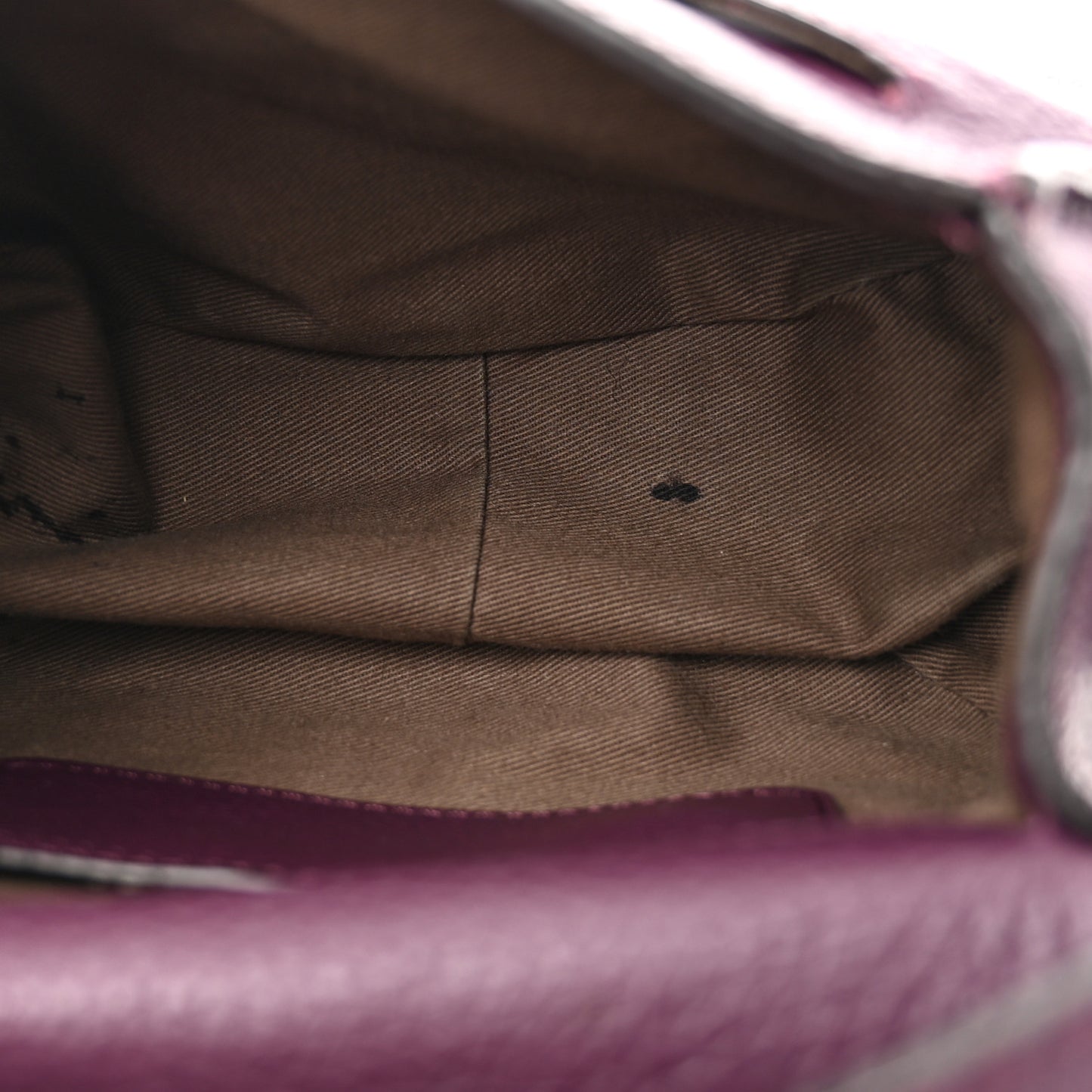 Calfskin Mini Marcie Round Crossbody Bag Dark Velvet