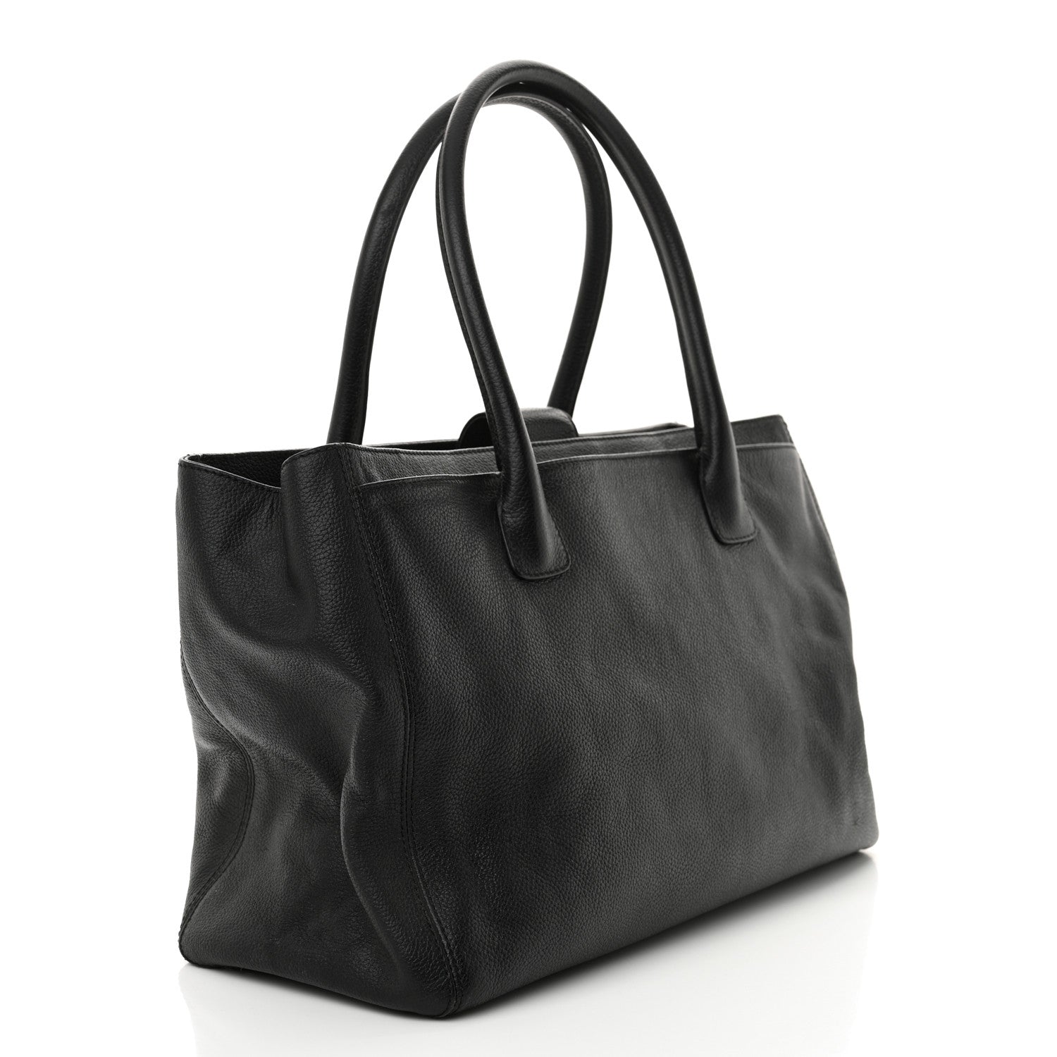 Chanel Caviar Cerf Executive Shopper Tote Black 3 of 16