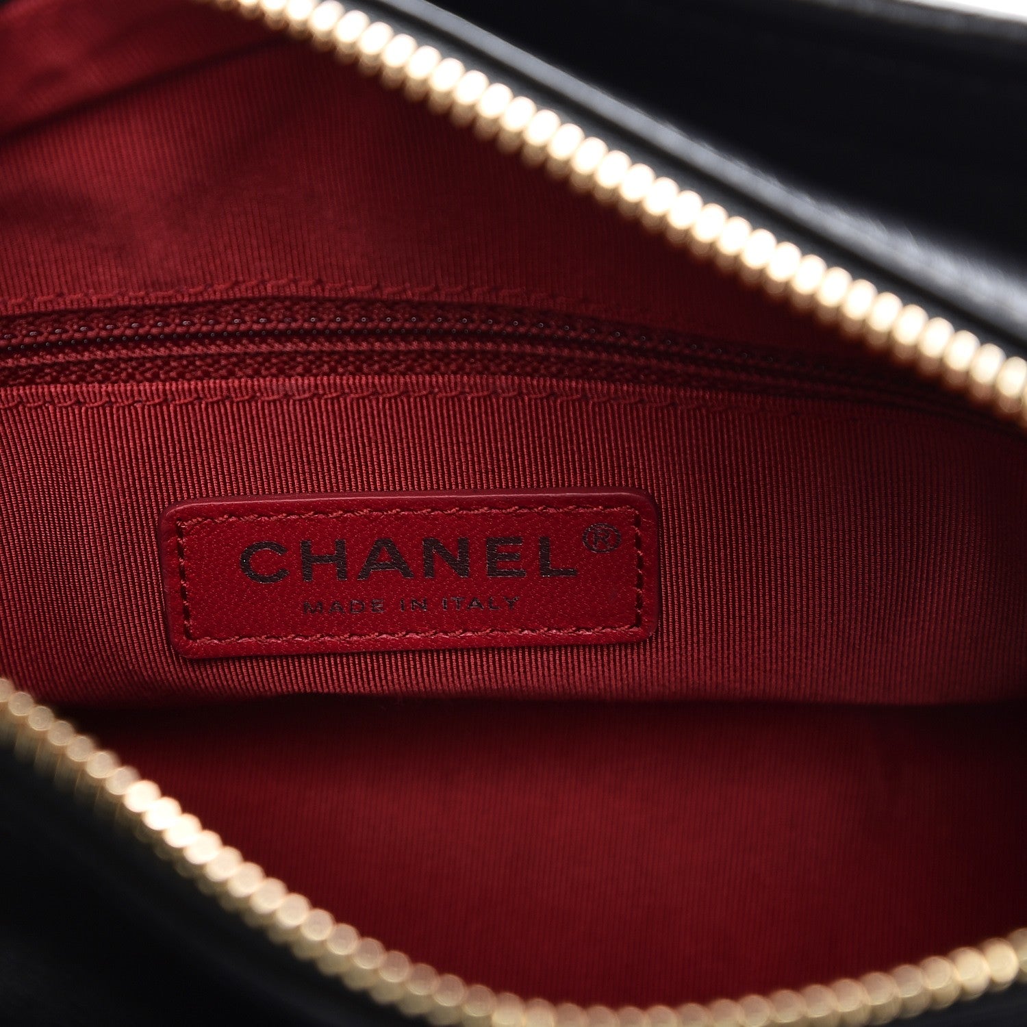 Chanel Aged Calfskin Quilted Small Gabrielle Hobo Black 12 of 14
