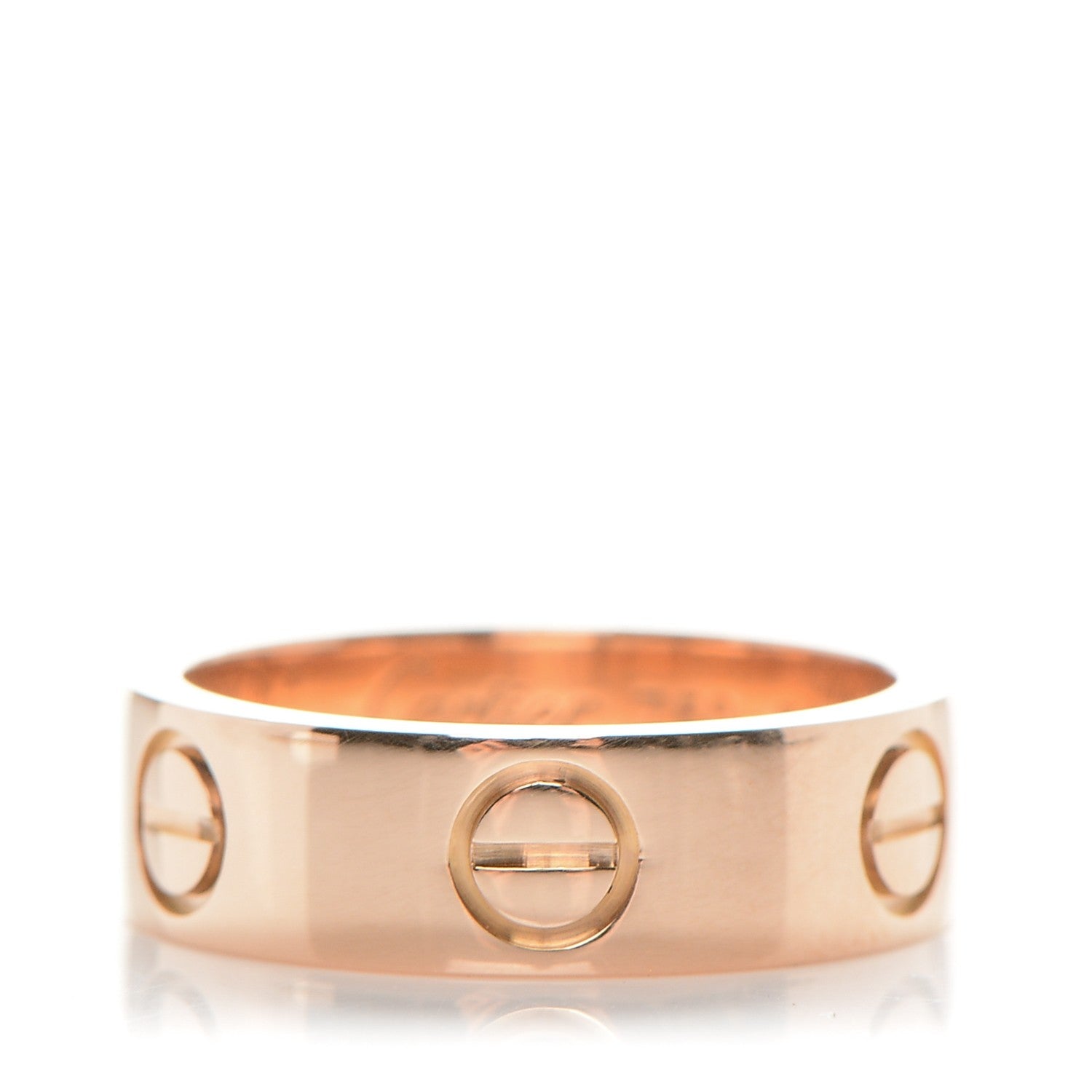 Cartier 18K Pink Gold 5.5mm LOVE Ring 50 5.25 1 of 4