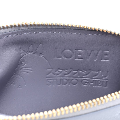 Loewe X HOWL'S MOVING CASTLE Classic Calfskin Markl Coin Cardholder Blueberry 7 of 11