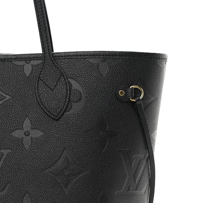 Louis Vuitton Empreinte Monogram Giant Neverfull MM Black 8 of 11