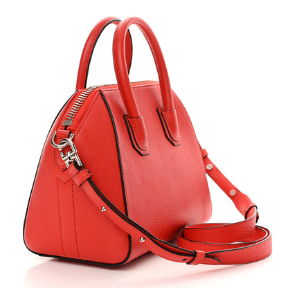 Givenchy Sugar Goatskin Mini Antigona Pop Red 3 of 11