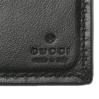 Gucci Calfskin GG Tennis Embossed Bi-Fold Wallet Black 6 of 9