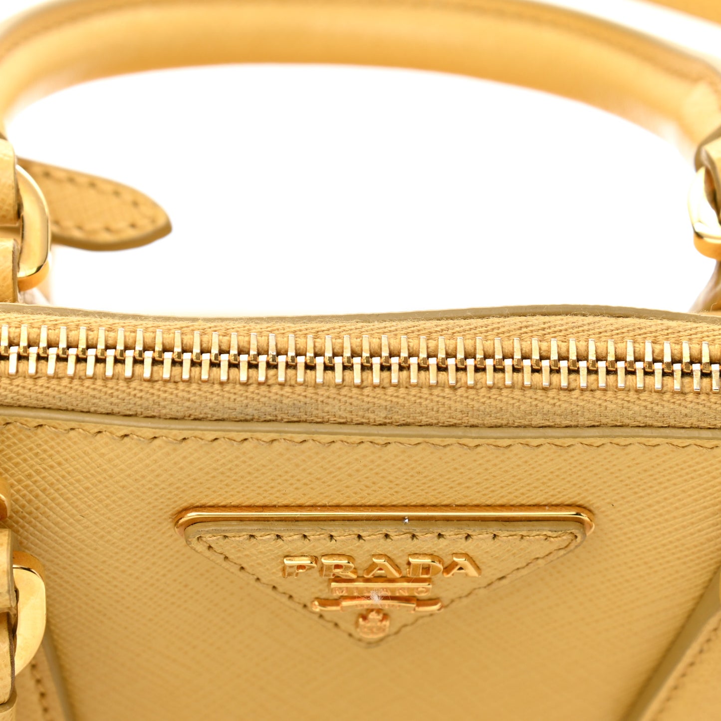 Saffiano Lux Small Promenade Tote Mimosa