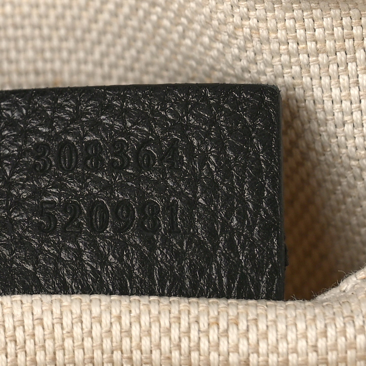 Pebbled Calfskin Small Soho Disco Bag Black