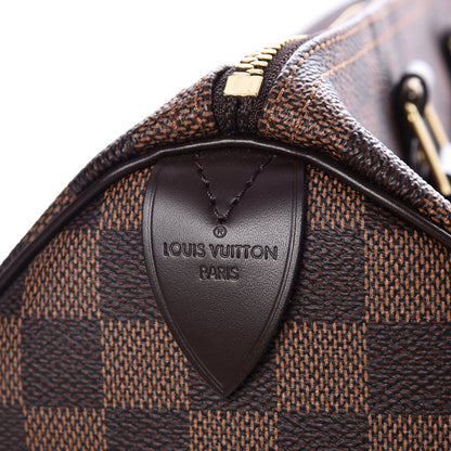 Louis Vuitton Damier Ebene Speedy 30 6 of 10