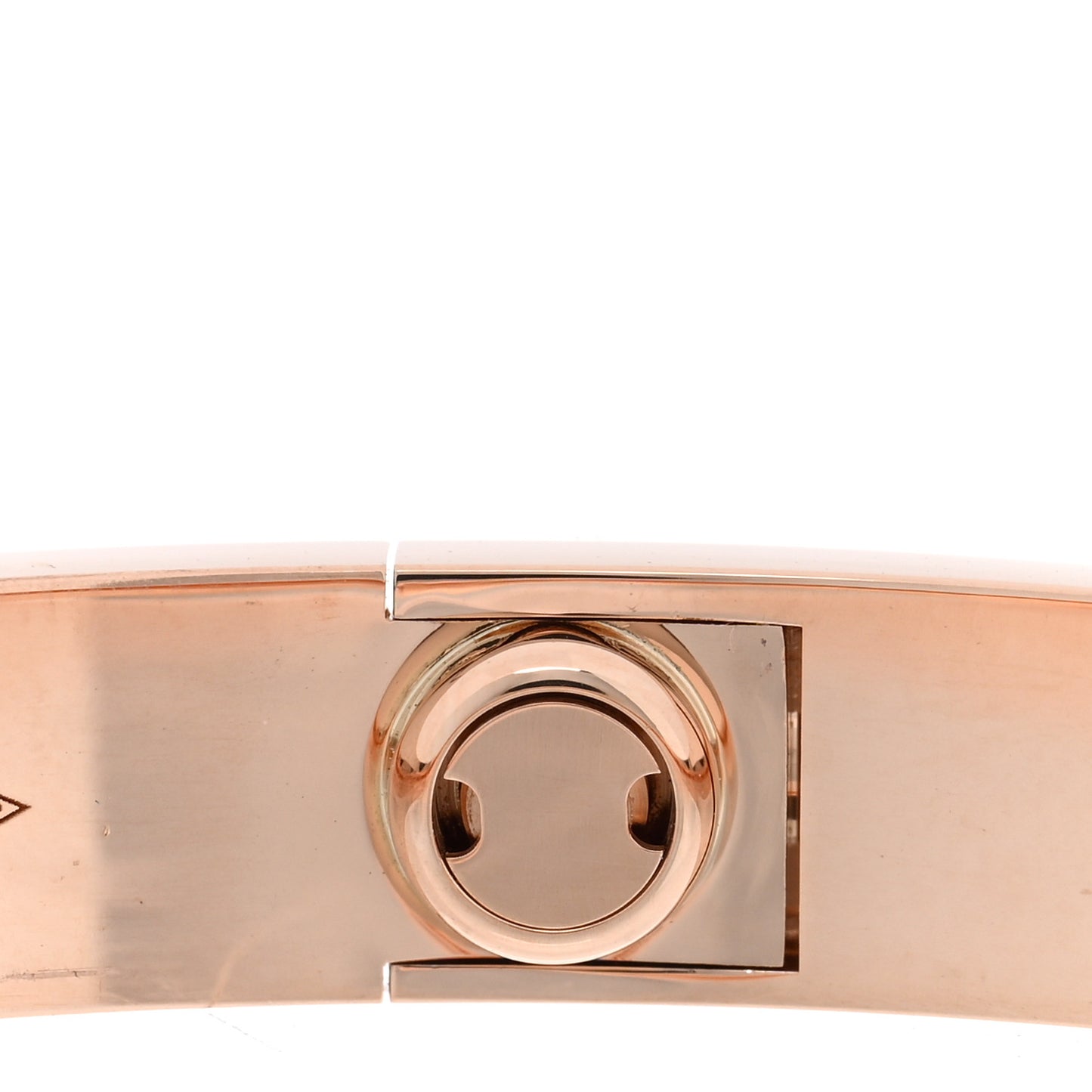 18K Pink Gold LOVE Bracelet 17