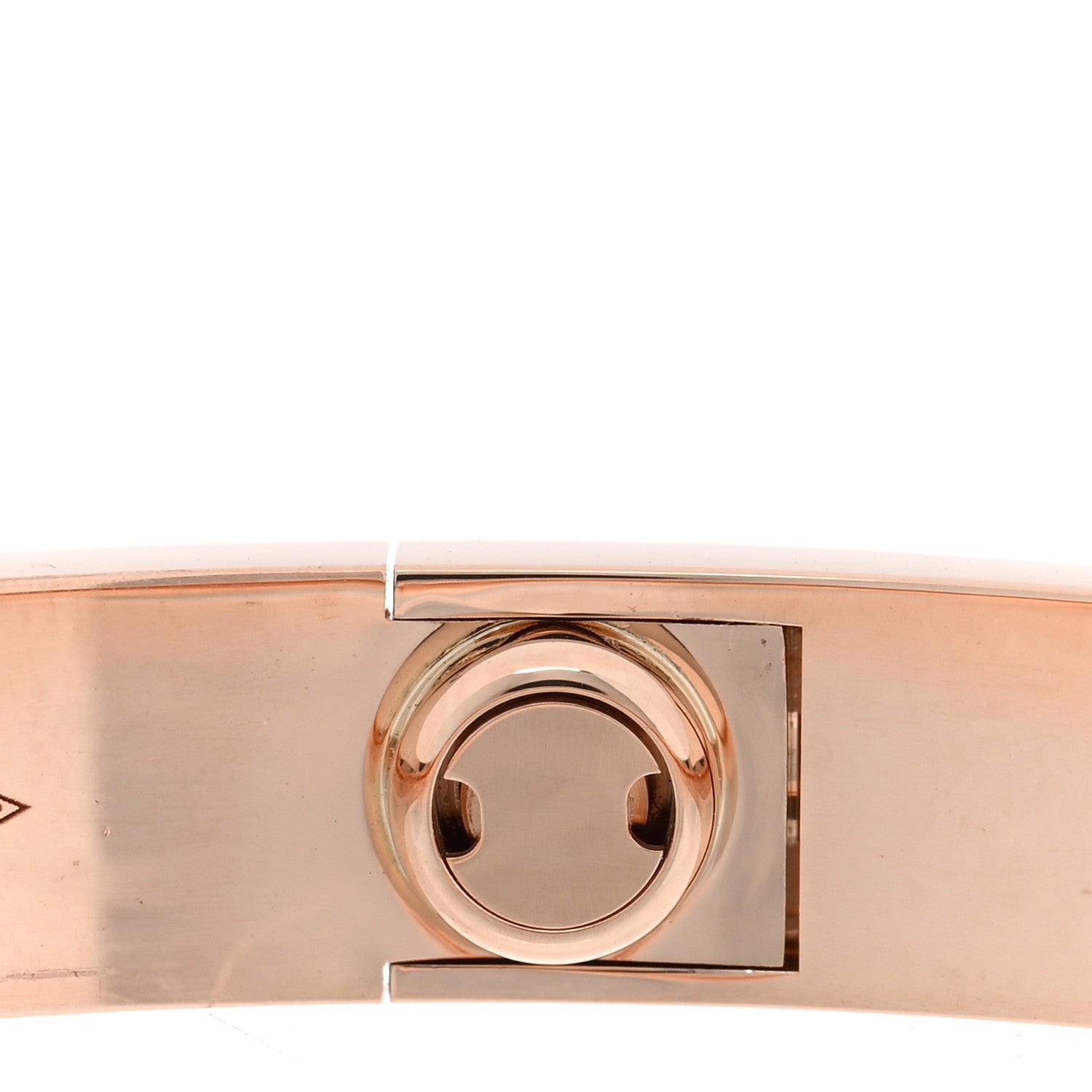 Cartier 18K Pink Gold LOVE Bracelet 17 6 of 9