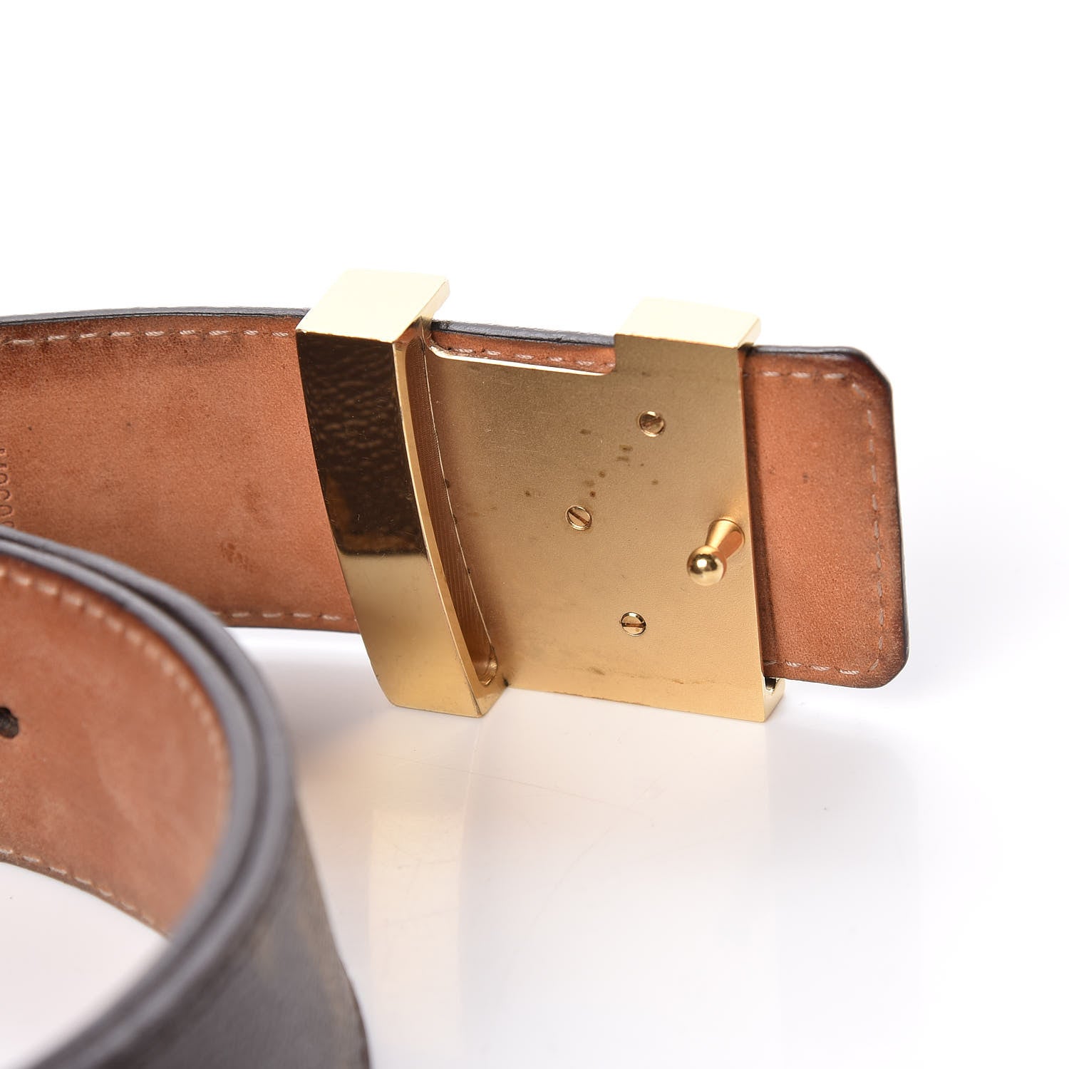 Louis Vuitton Monogram 40mm LV Initiales Belt 90 36 11 of 12