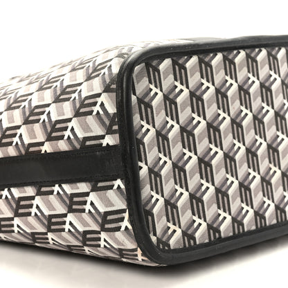 MCM Visetos Nappa Canvas Medium Reversible Shopper Tote Black 13 of 15