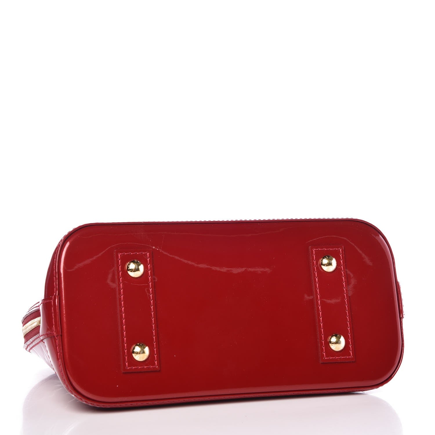 Louis Vuitton Vernis Alma BB Pomme D'Amour 4 of 8