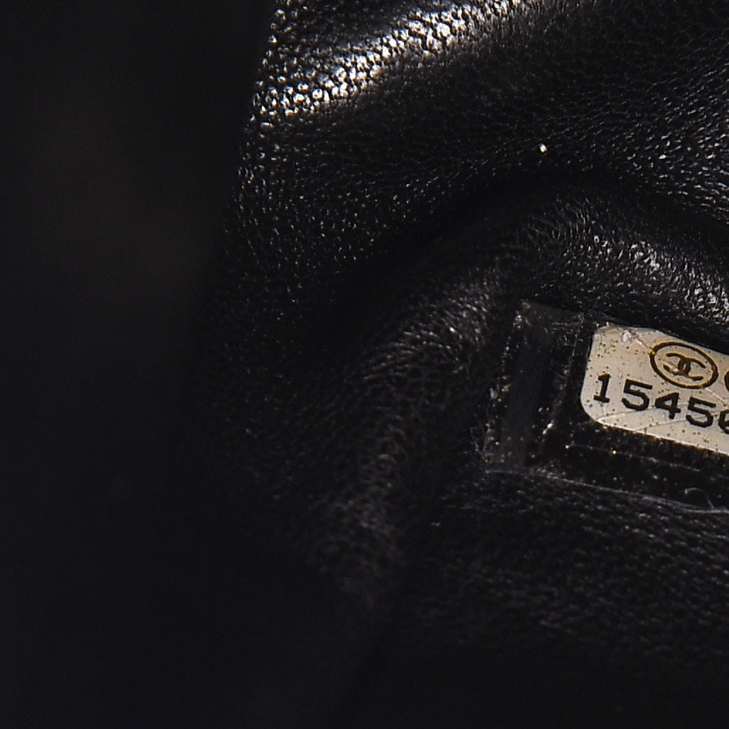 Chanel Matte Python Maxi Double Flap Black 7 of 13