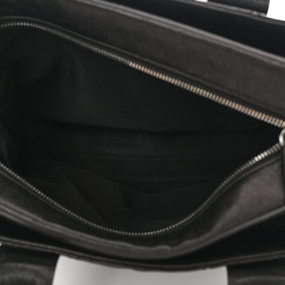Chanel Caviar Quilted Large Urban Companion Top Handle Shopping Tote Black 6 of 18