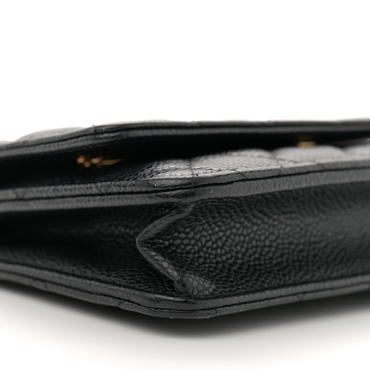 Chanel Caviar Quilted Wallet on Chain WOC Black 9 of 11