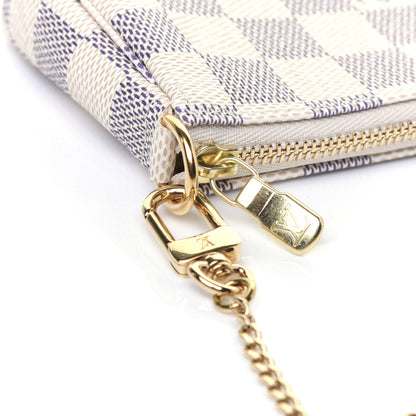 Louis Vuitton Damier Azur Mini Pochette Accessories 11 of 13