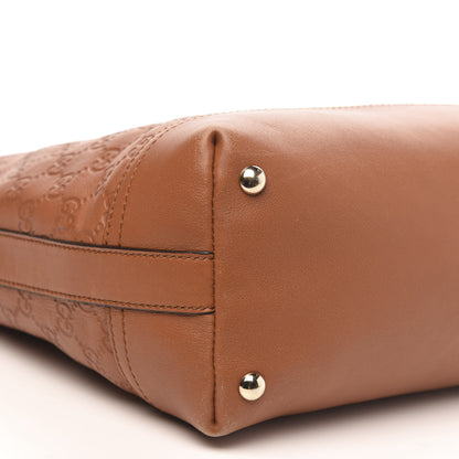 Gucci Guccissima Hobo Shoulder Bag Saffron 9 of 11