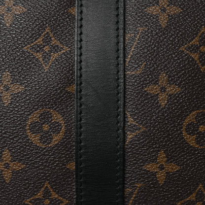 Louis Vuitton Monogram Macassar Keepall Bandouliere 55 18 of 22