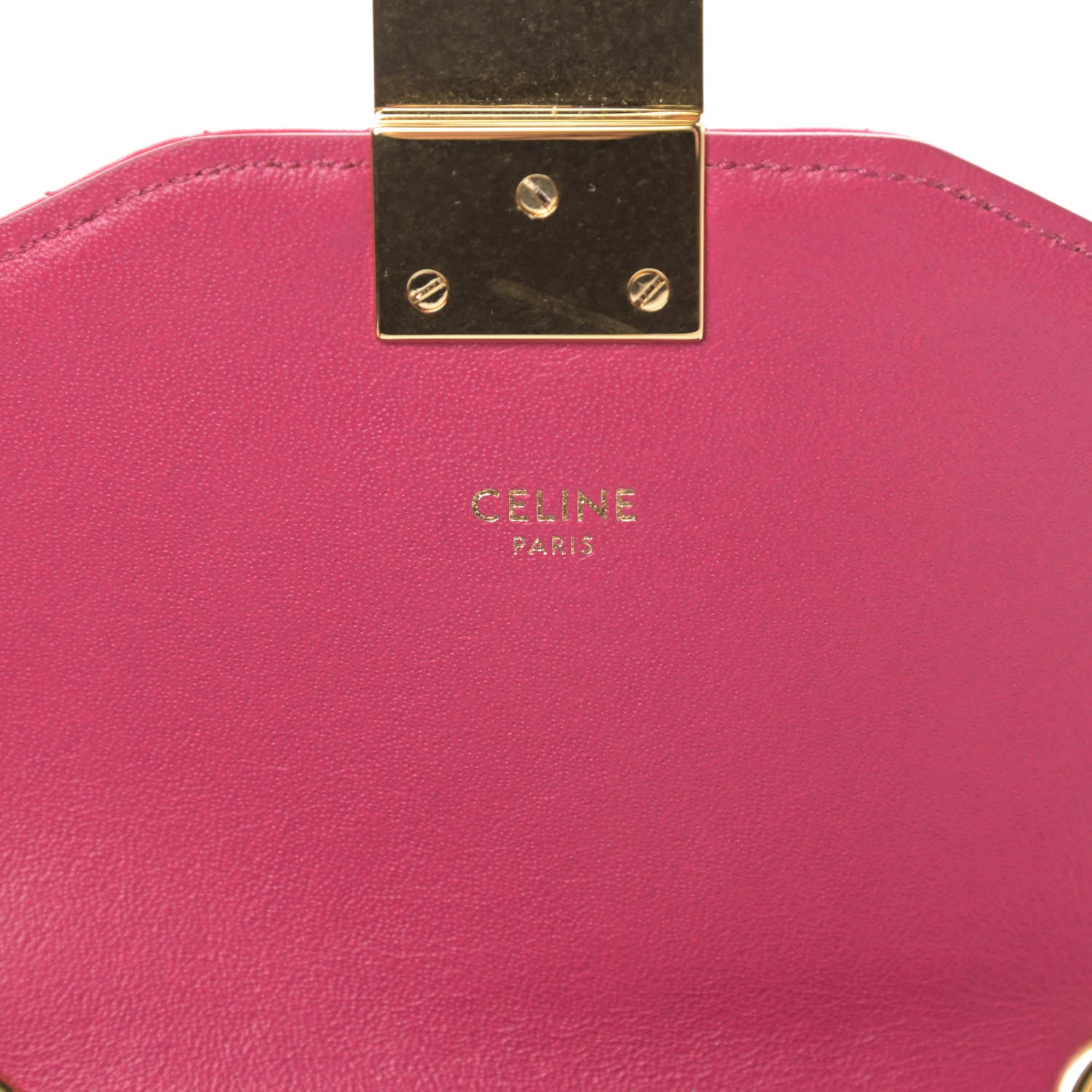 Celine Calfskin Quilted Small C Bag Pink 6 of 13