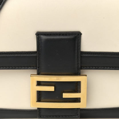 Fendi Nappa Apolo Bi-Color Chain Baguette Uovo Black 8 of 11