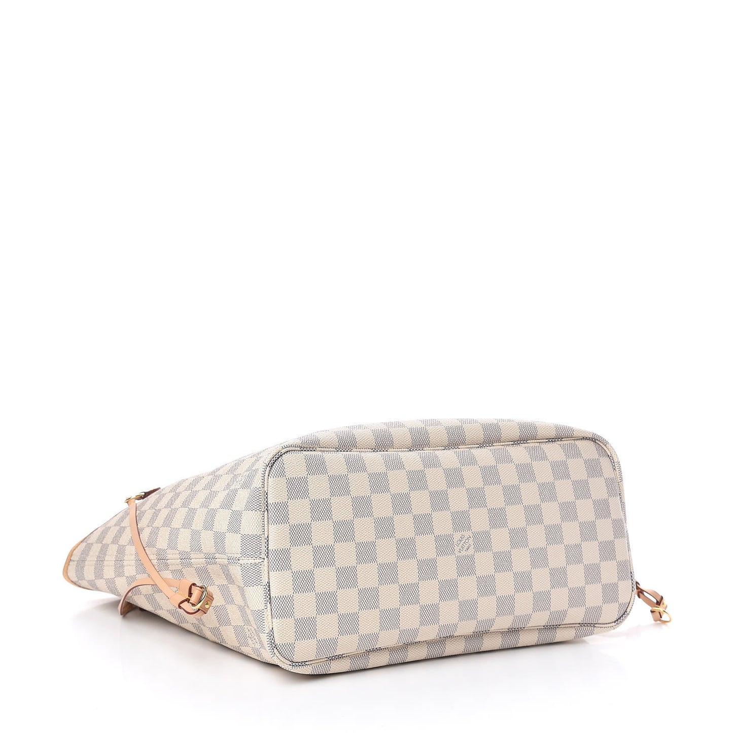 Damier Azur Neo Neverfull MM Rose Ballerine