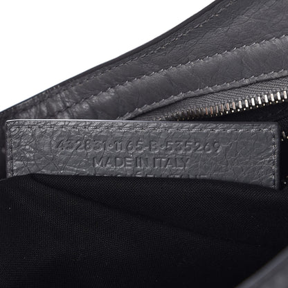 Balenciaga Agneau Silver Metallic Edge Hardware S City Gris Cendre 8 of 8