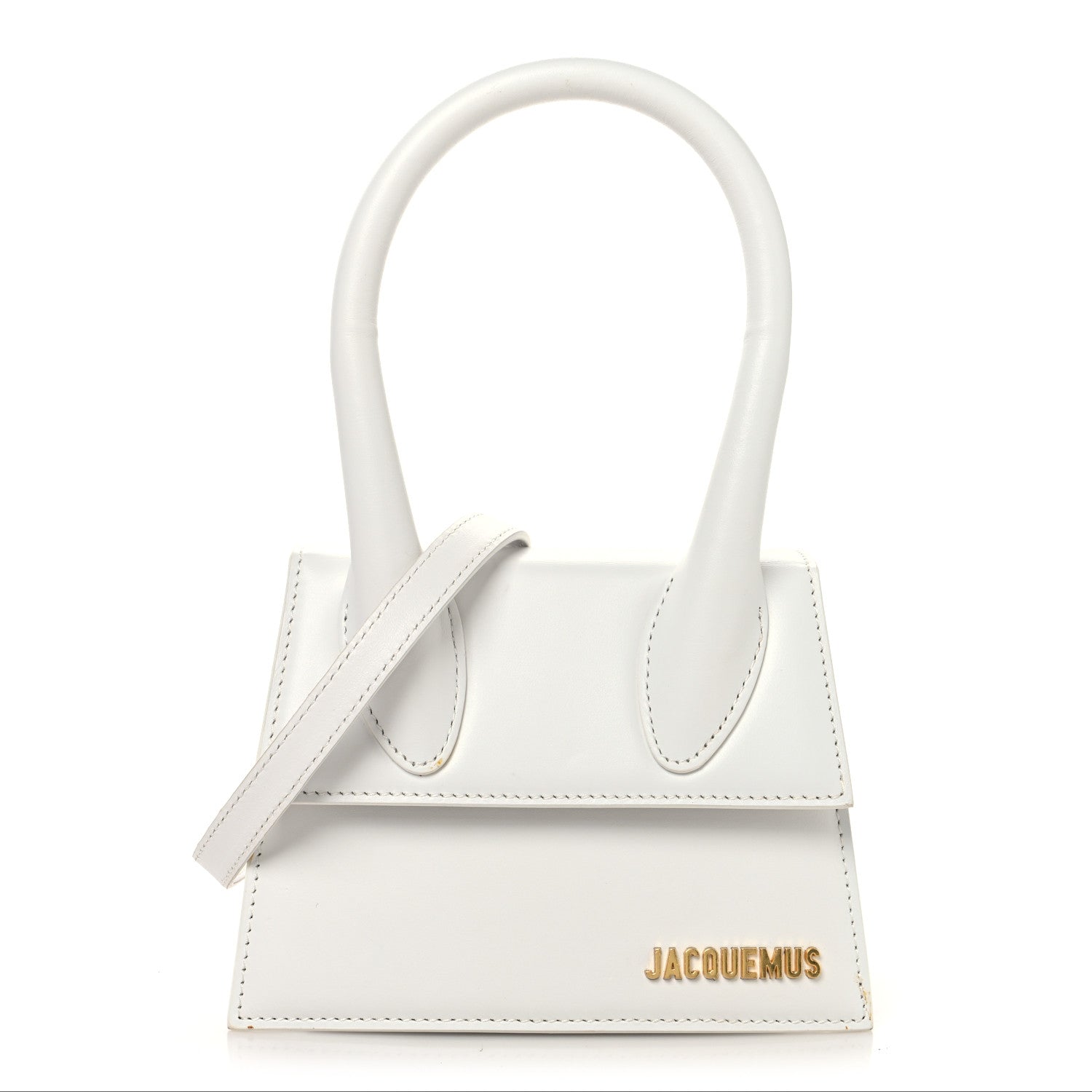 Jacquemus Smooth Calfskin Le Chiquito Moyen White 1 of 13