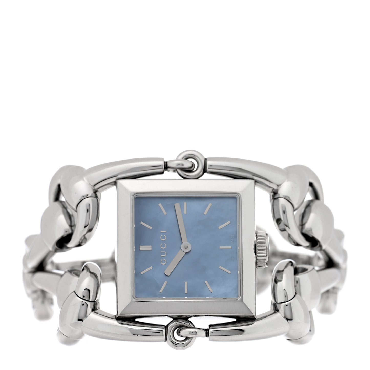 Stainless Steel Blue Mother of Pearl 25mm Signoria Quartz Watch