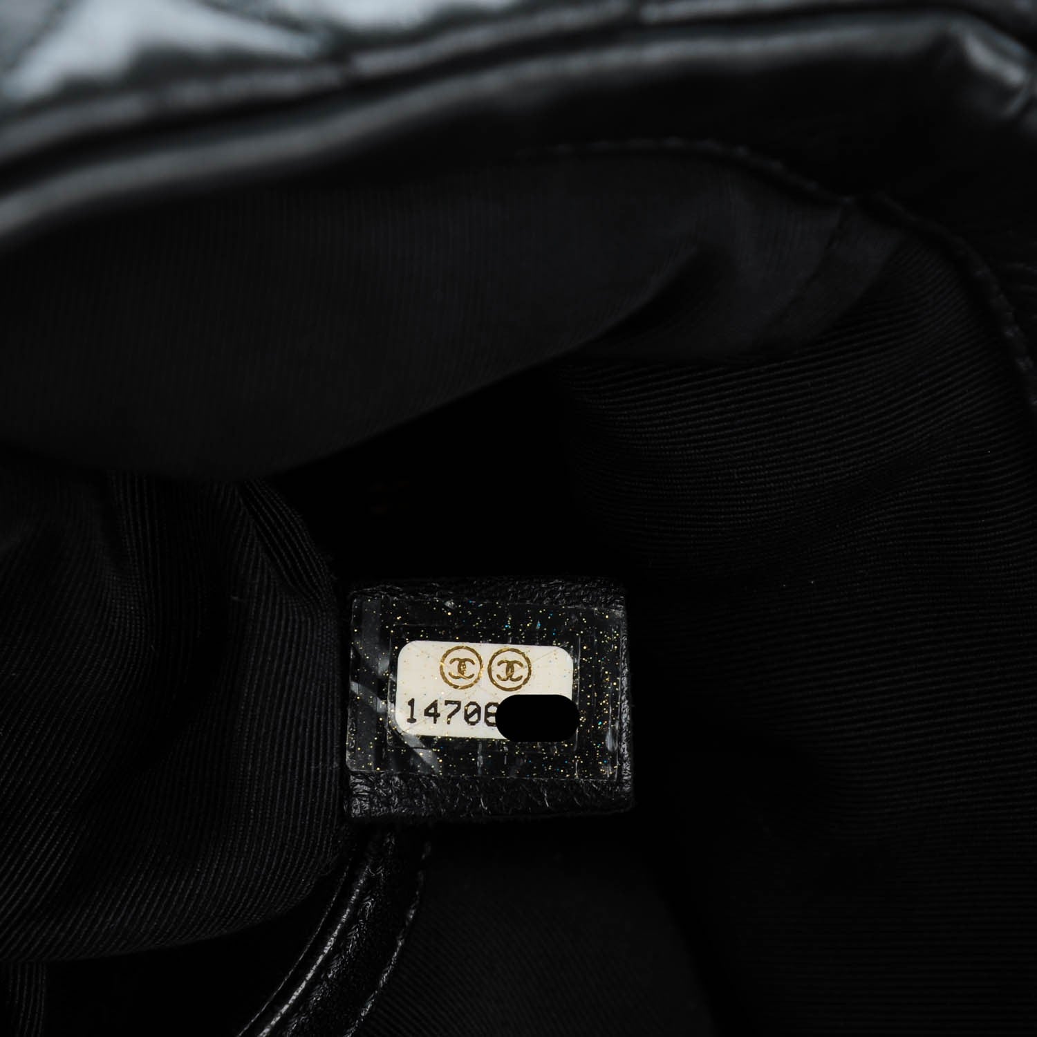 Chanel Calfskin Quilted Large Chain Me Hobo Black 7 of 7