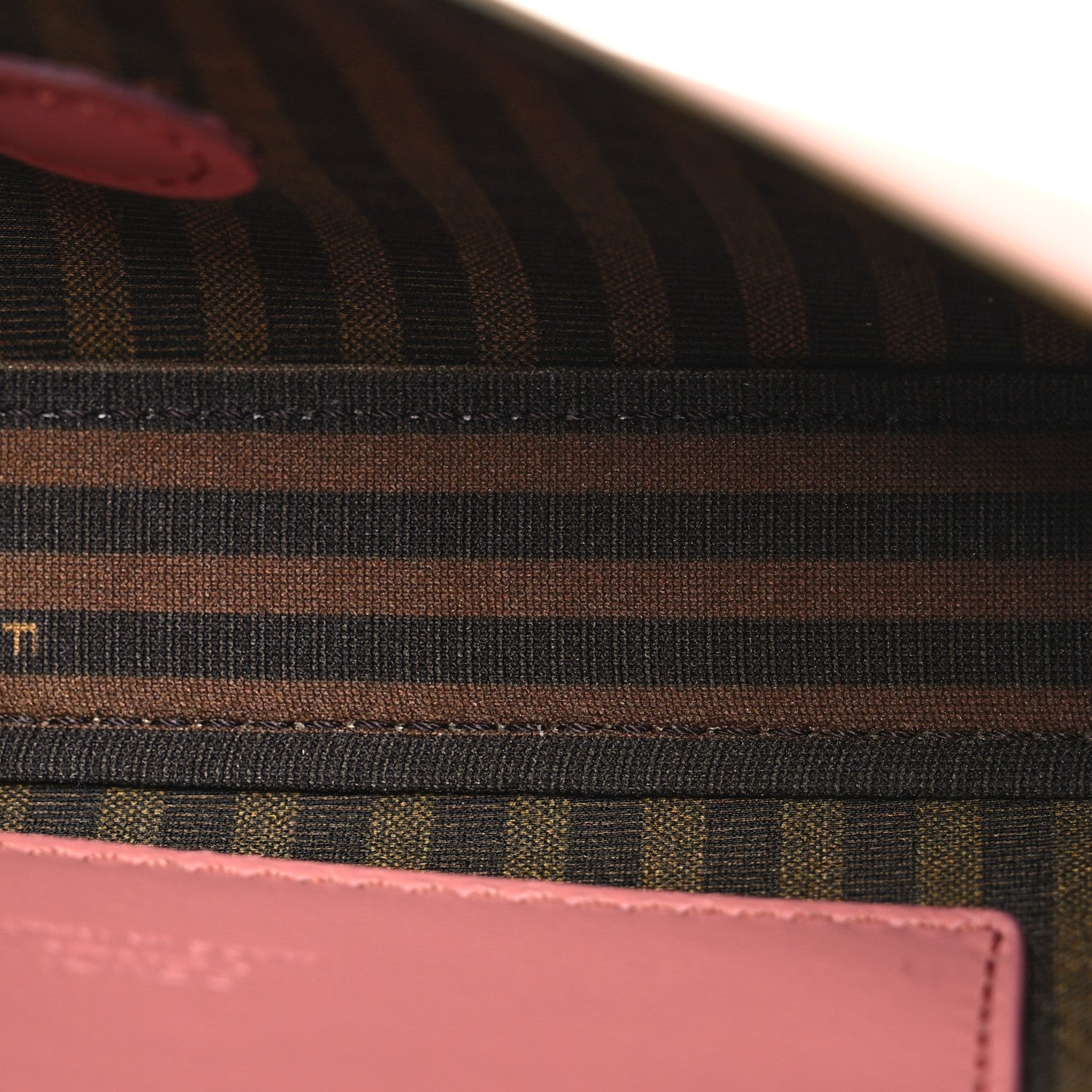 Fendi Silk Satin Phone Baguette Blush 5 of 16