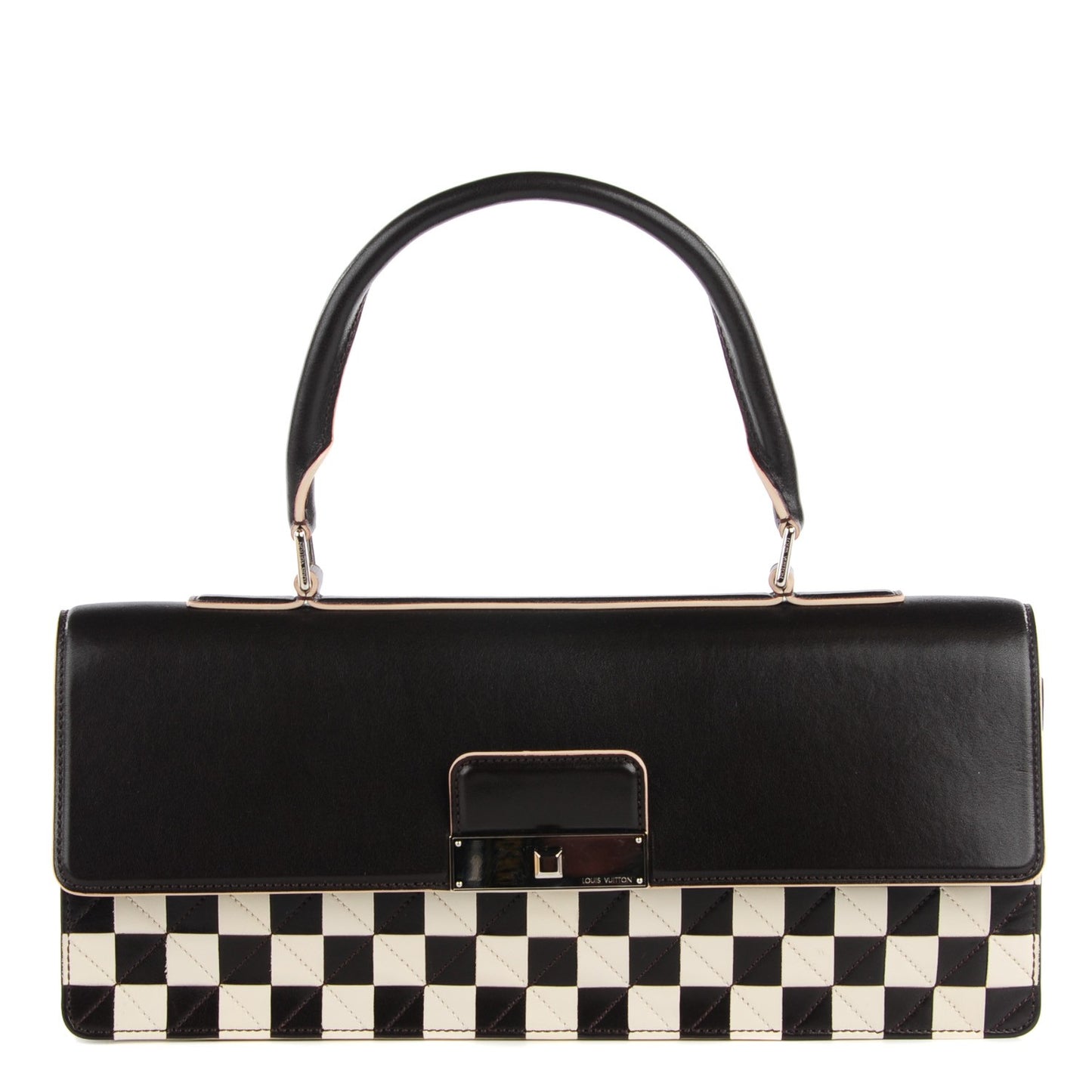 Damier Mosaic Enveloppe East West Brown