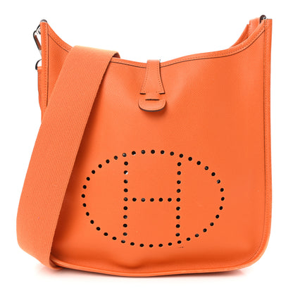 Hermes Epsom Evelyne II GM Orange 1 of 17