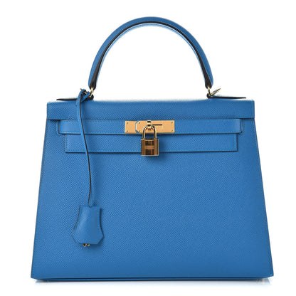 Hermes Epsom Kelly Sellier 28 Bleu Zanzibar 1 of 43